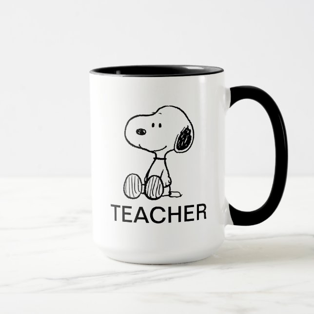PEANUTS | Snoopy Teacher Mugg (Höger)
