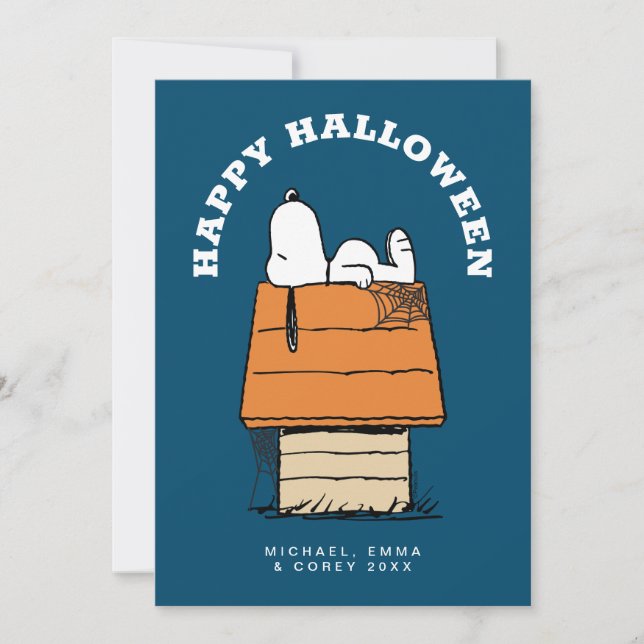 Peanuts | Snoopy & the Boos Julkort (Framsida)