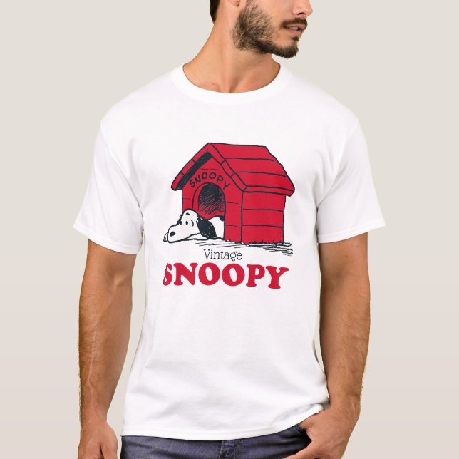PEANUTS | Snoopy then & Now T Shirt (Framsida)