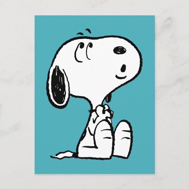 Peanuts | Snoopy Vissla Vykort (Framsida)