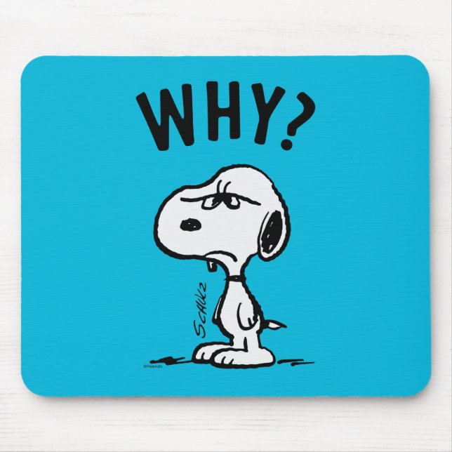 Peanuts | Snoopy Wonders Why? Musmatta (Framsidan)