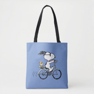 Peanuts   Snoopy & Woodstock Cykel Tygkasse