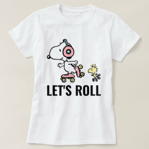 PEANUTS   Snoopy & Woodstock   Låt oss rulla T Shirt