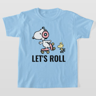 PEANUTS   Snoopy & Woodstock   Låt oss rulla T Shirt
