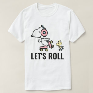PEANUTS   Snoopy & Woodstock   Låt oss rulla T Shirt