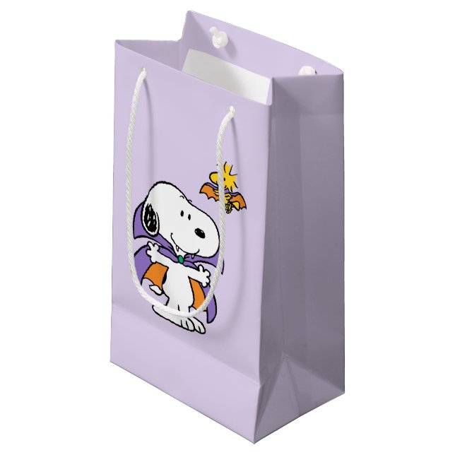 Peanuts Snoopy Woodstock Vampyr Halloween (Framsidan Vinklad)