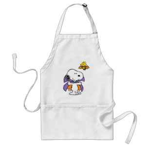 Peanuts Snoopy Woodstock Vampyr Halloween Förkläde