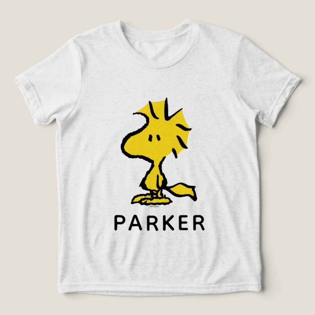 Peanuts | Snoopys vän Woodstock T Shirt (Design Framsida)