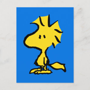 Peanuts Snoopys vän Woodstock Vykort