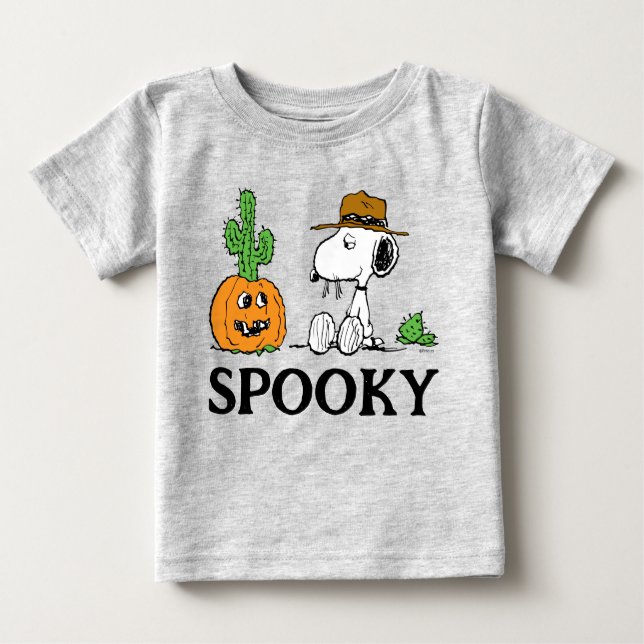 Peanuts | Spike's Desert Halloween T Shirt (Framsida)