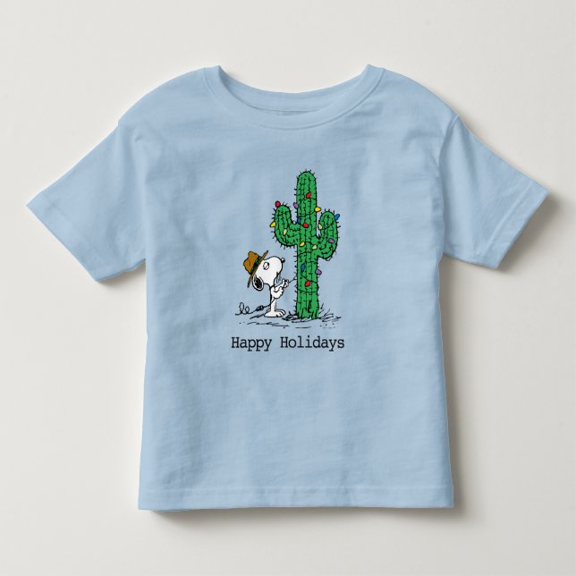 Peanuts | Spikes höstcactus T Shirt (Framsida)