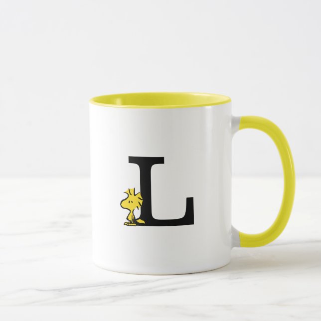 PEANUTS | Trävaror | Monogram L Mugg (Höger)