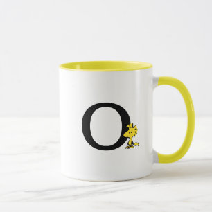 PEANUTS Trävaror Monogram O Mugg