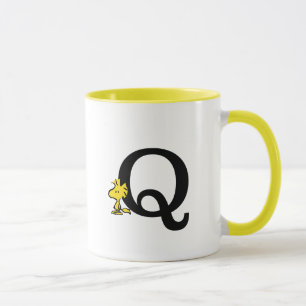 PEANUTS Trävaror Monogram Q Mugg