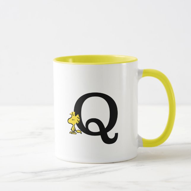 PEANUTS | Trävaror | Monogram Q Mugg (Höger)