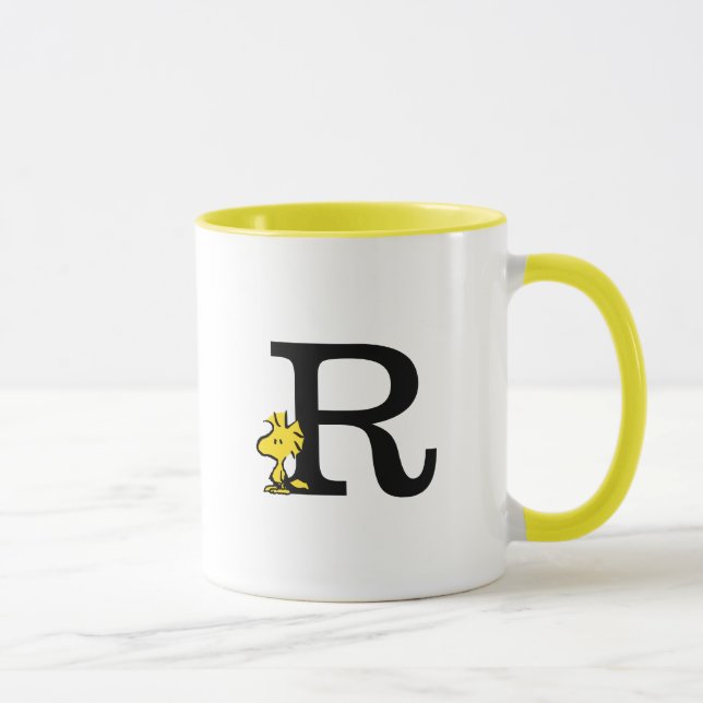 PEANUTS | Trävaror | Monogram R Mugg (Höger)