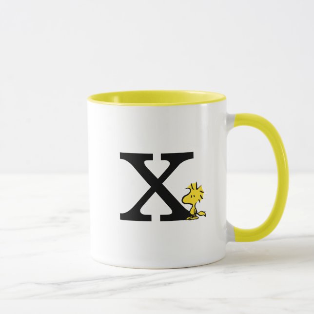 PEANUTS | Trävaror | Monogram X Mugg (Höger)