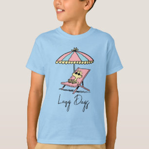 PEANUTS   Uppmjukning av träbeståndet vid stranden T Shirt