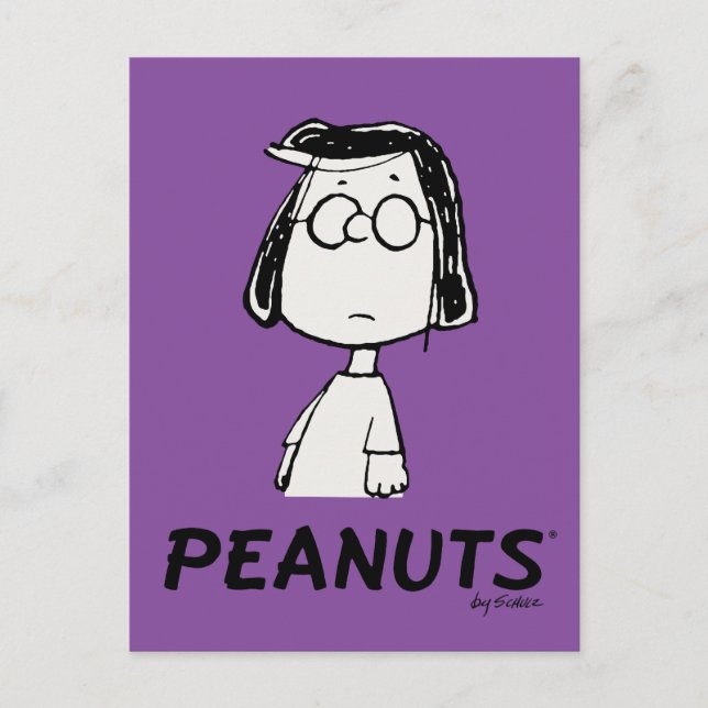 Peanuts Uthållighet | Marcie Vykort (Framsida)