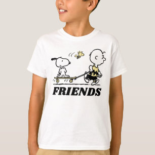 PEANUTS   Vänner Skattbordning T Shirt