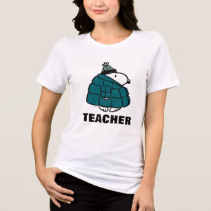 Peanuts Warm & Cozy Teacher T Shirt