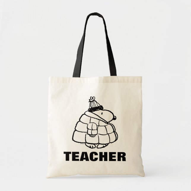 Peanuts | Warm & Cozy Teacher Tygkasse (Framsidan)