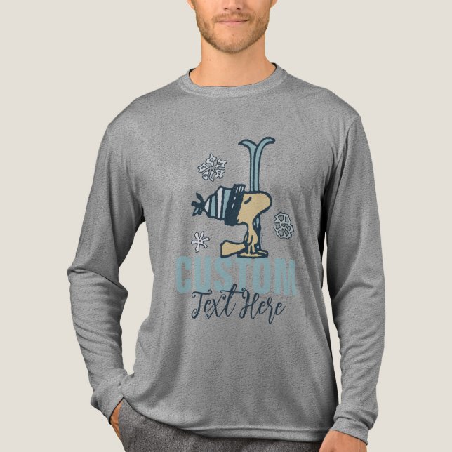 Peanuts | Woodstock Ski Pro T Shirt (Framsida)