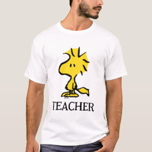 Peanuts Woodstock Teacher T Shirt