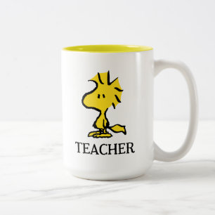 Peanuts Woodstock Teacher Två-Tonad Mugg