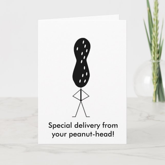 peanutty valentin helgkort (Framsida)