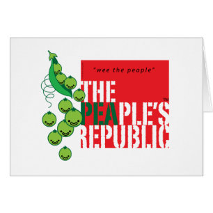 Peaple's Republic™ Hälsningskort