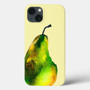Pear Art, söt vattenfärgsfrukt