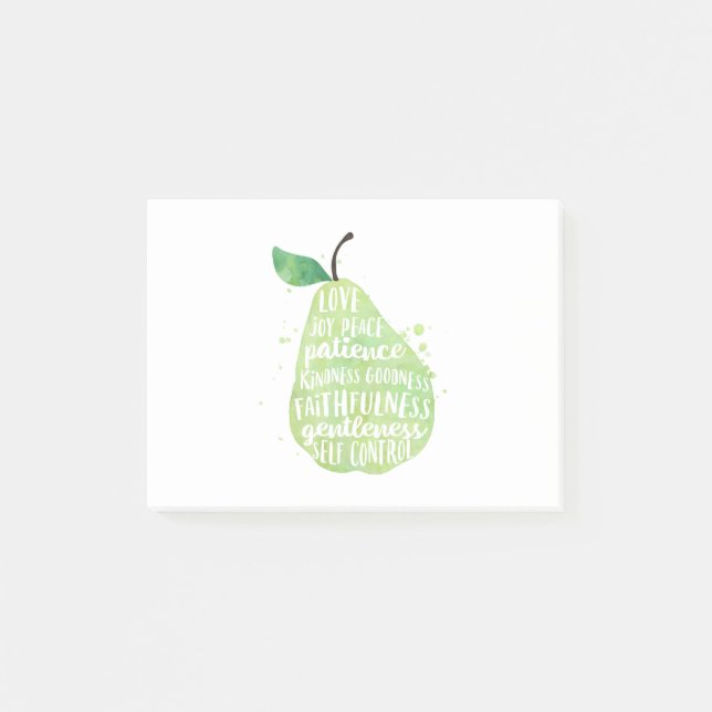 Pear Bible Quote Post-it Block (Framsida)