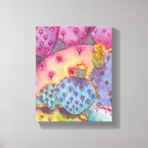 Pear Cactus Kanvastryck Art Biet