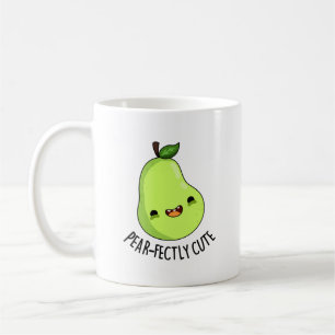Pear-Fear Pun, direkt cute Fruit Pear Pun Kaffemugg