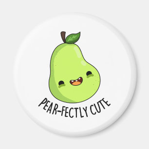 Pear-Fear Pun, direkt cute Fruit Pear Pun Magnet