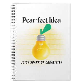 Pear-Fect Idea Anteckningsbok