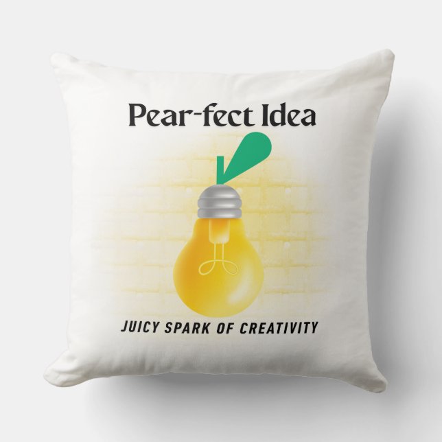 Pear-Fect Idea Kudde (Framsida)