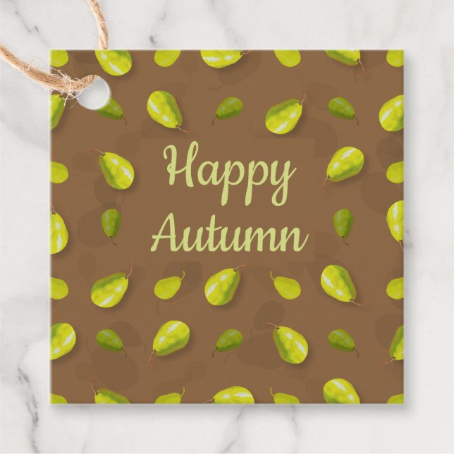 Pear Gift-Märkre Gåvor Etiketter (Framsida)