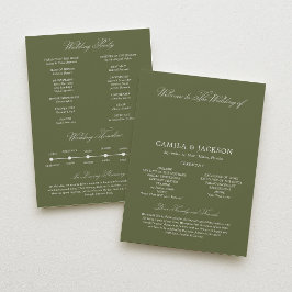 Pear Green Wedding Flat Program