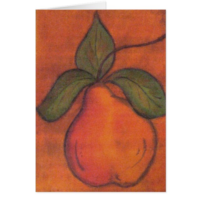 Pear Hälsningskort (Framsidan)
