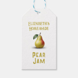Pear Jam Presentetikett