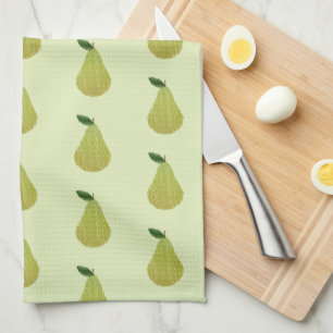 Pear Mönster Kökshandduk