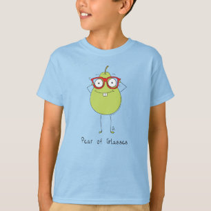 Pear of Glasses Funny & Cute Barn Boy's T-Shirt