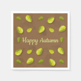 Pear Papper Napkins Pappersservett