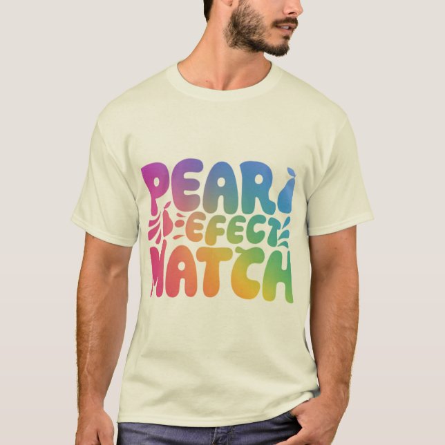 Pear Parfact Match T Shirt (Framsida)