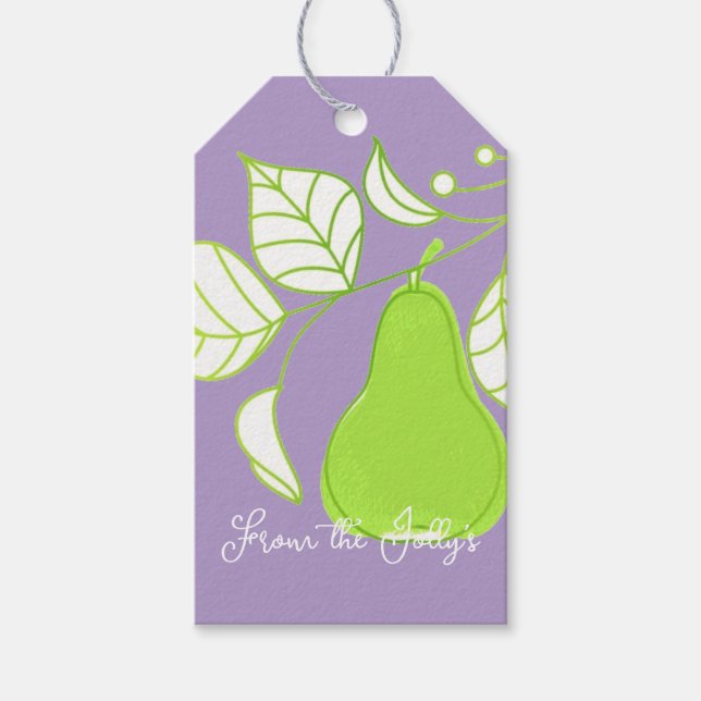 Pear Presentetikett (Framsidan)