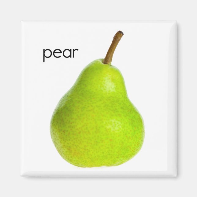 Pear Refrigerator Magnet (Framsidan)