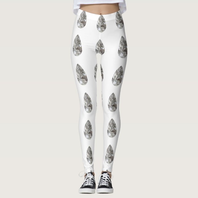 Pear Shaped Diamond Leggings (Framsida)