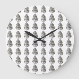 Pear Shaped Diamond Stor Klocka
